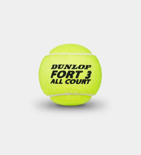 Pelota Tenis Dunlop Fort All Court x3